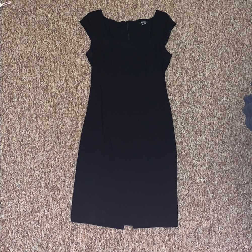 Black Slim Fitting Dress